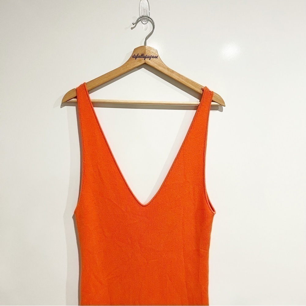 Free People Danielle Sweater Midi Ribbed Dress - Picture 8 of 13